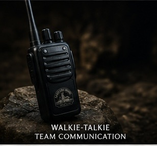 Walkie-talkie for team communication