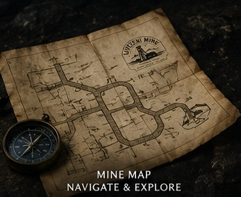 Mine map for navigation